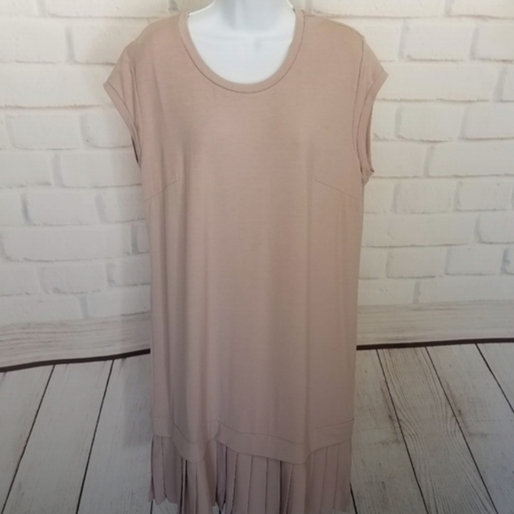 Mossimo Dress Size XL Cap Sleeve Womens Layered Shift New - Picture 4 of 7